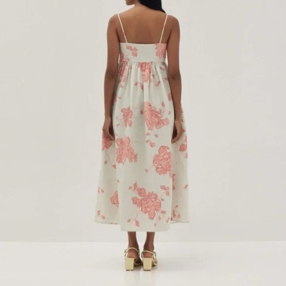 Love Bonito Floral Print Midi Dress XS Size US 2 - Picture 3 of 9